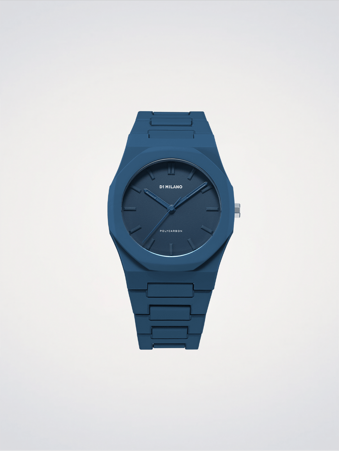 D1 Milano Navy Blue Polycarbon 40,5 mm D1-PCBJ21