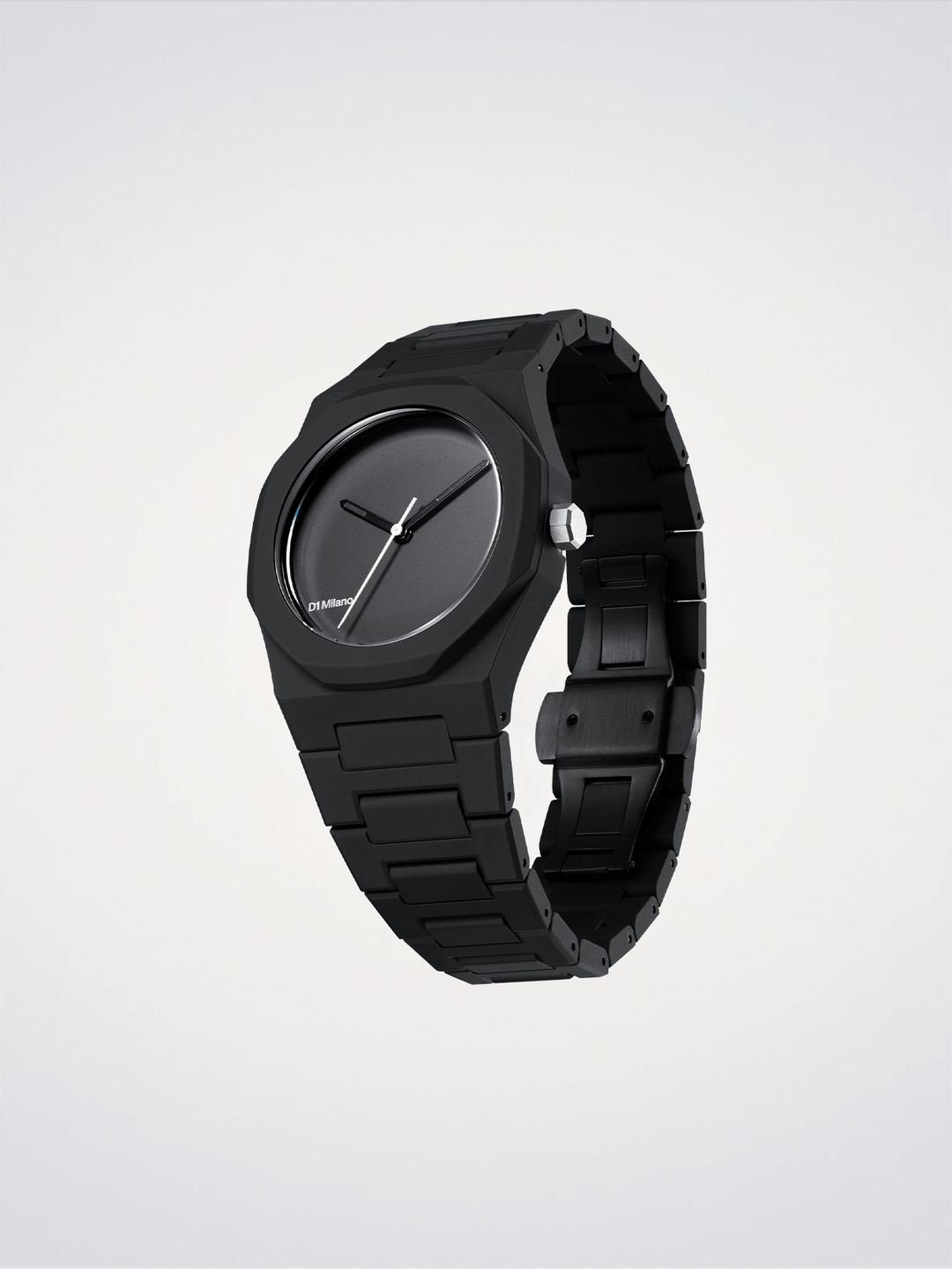 D1 Milano Black_01 Polycarbonat-Uhr 37 mm D1-PCBU07