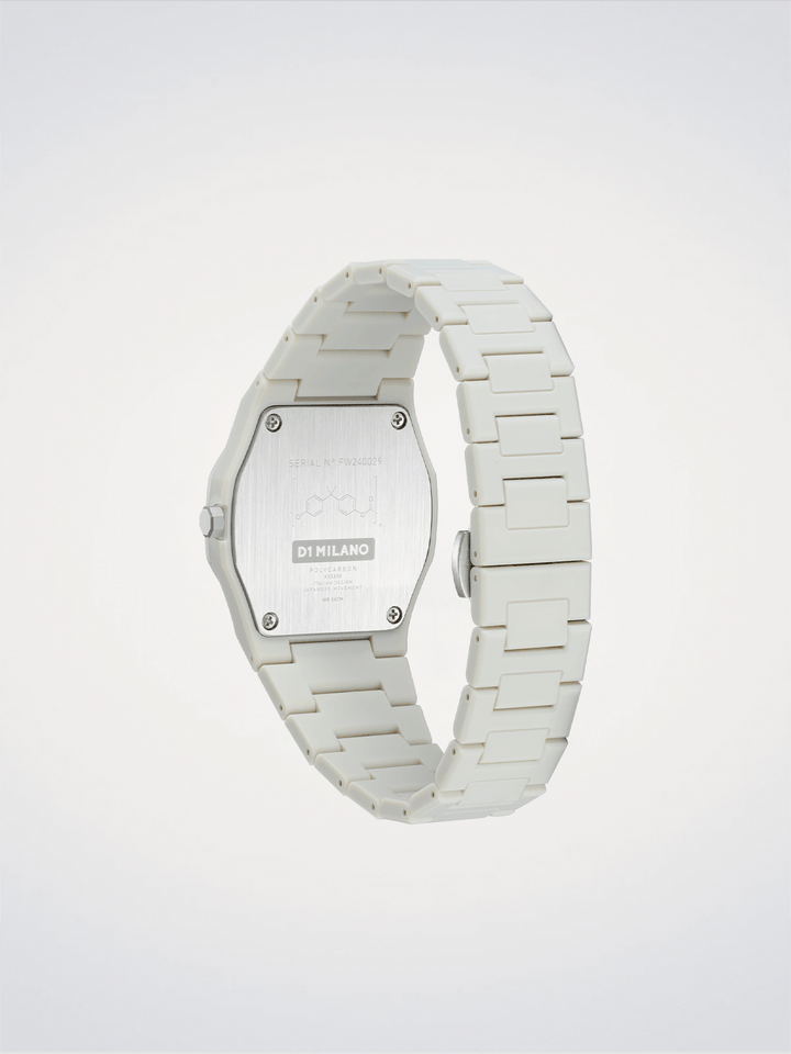 D1 Milano Grey_01 Polycarbon Watch 37mm D1-PCBU08