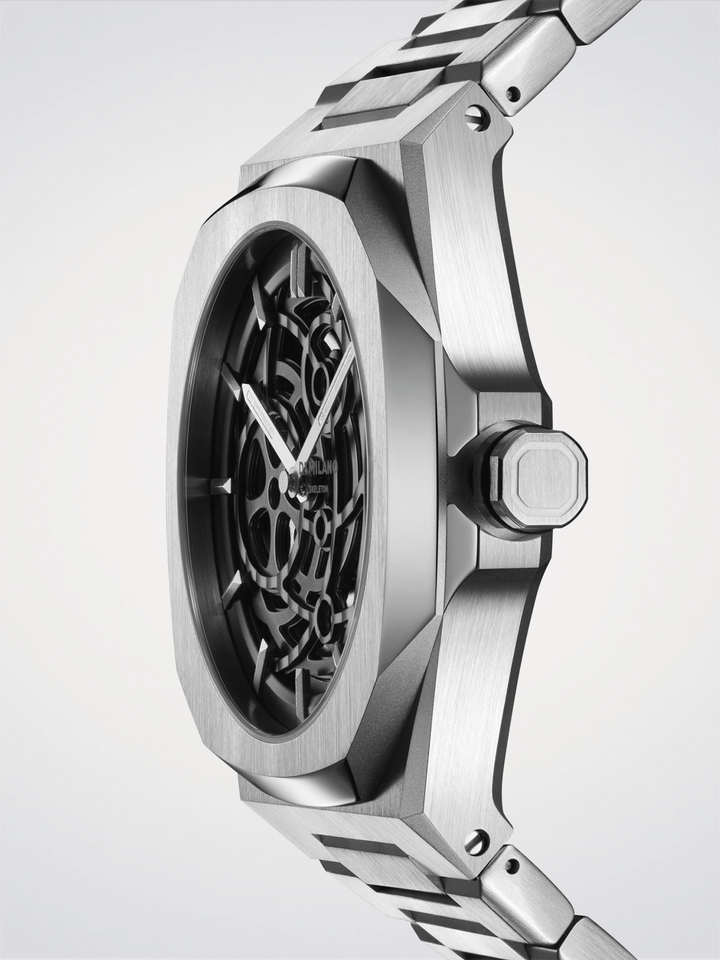 D1 Milano Squelette Argent 41,5 mm D1-SKBJ10