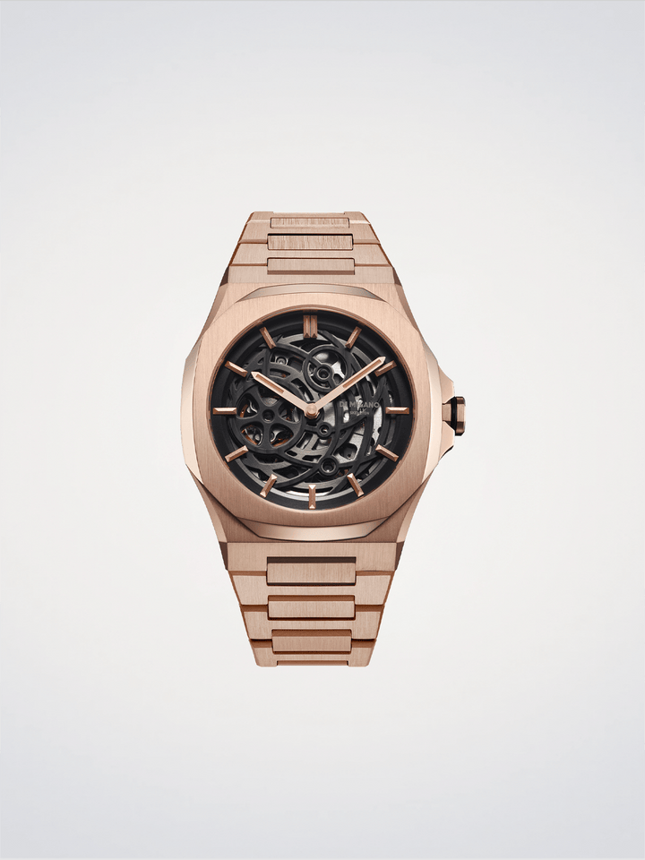D1 Milano Squelette en or rose 41,5 mm D1-SKBJ12
