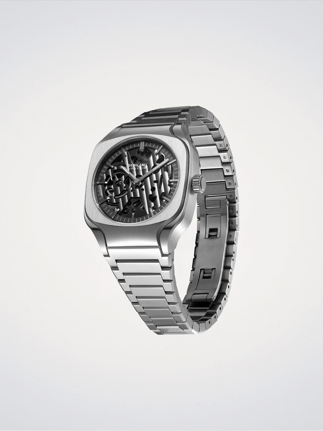 D1 Milano Grey Depth Square Skeleton 37 mm D1-SLBJ01