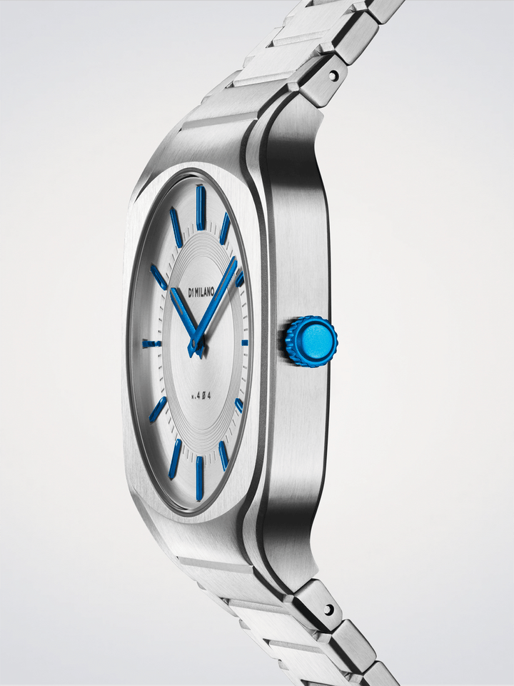 D1 Milano Silber Quadrat 37 mm D1-SQBJ01