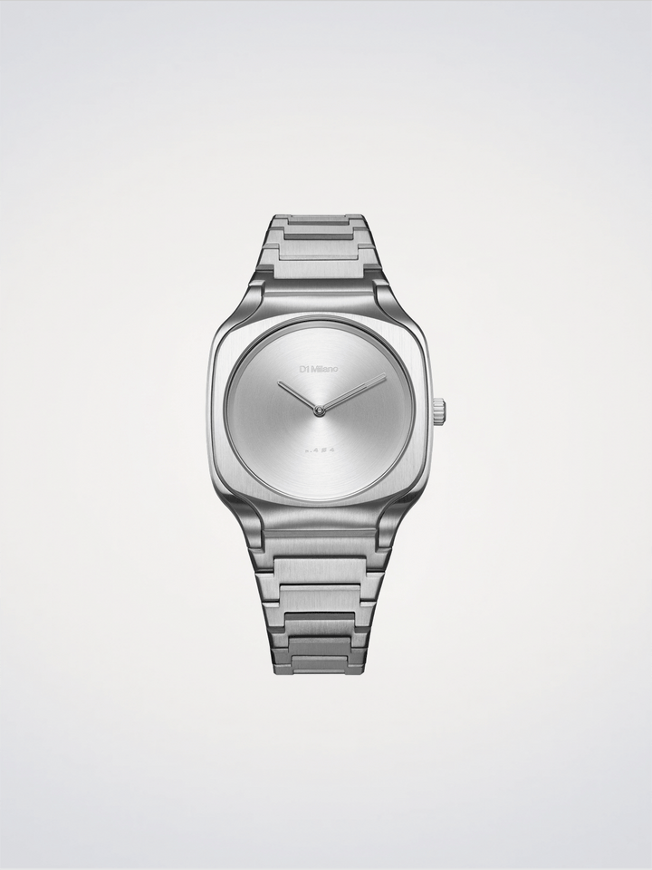 D1 Milano Grauer Rahmen, quadratisch, 37 mm, D1-SQBJ10