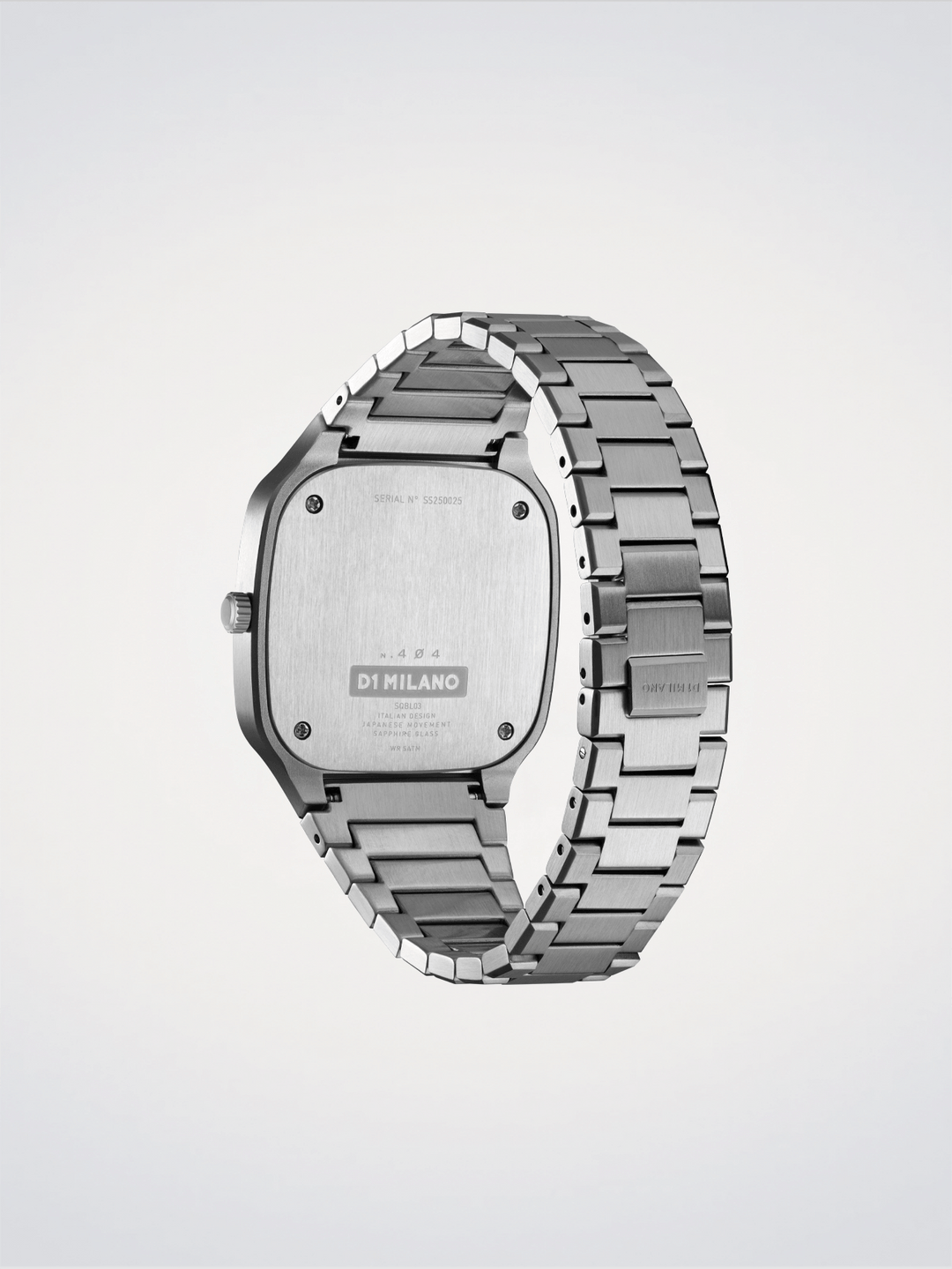 D1 Milano Grauer Rahmen, quadratisch, 37 mm, D1-SQBJ10