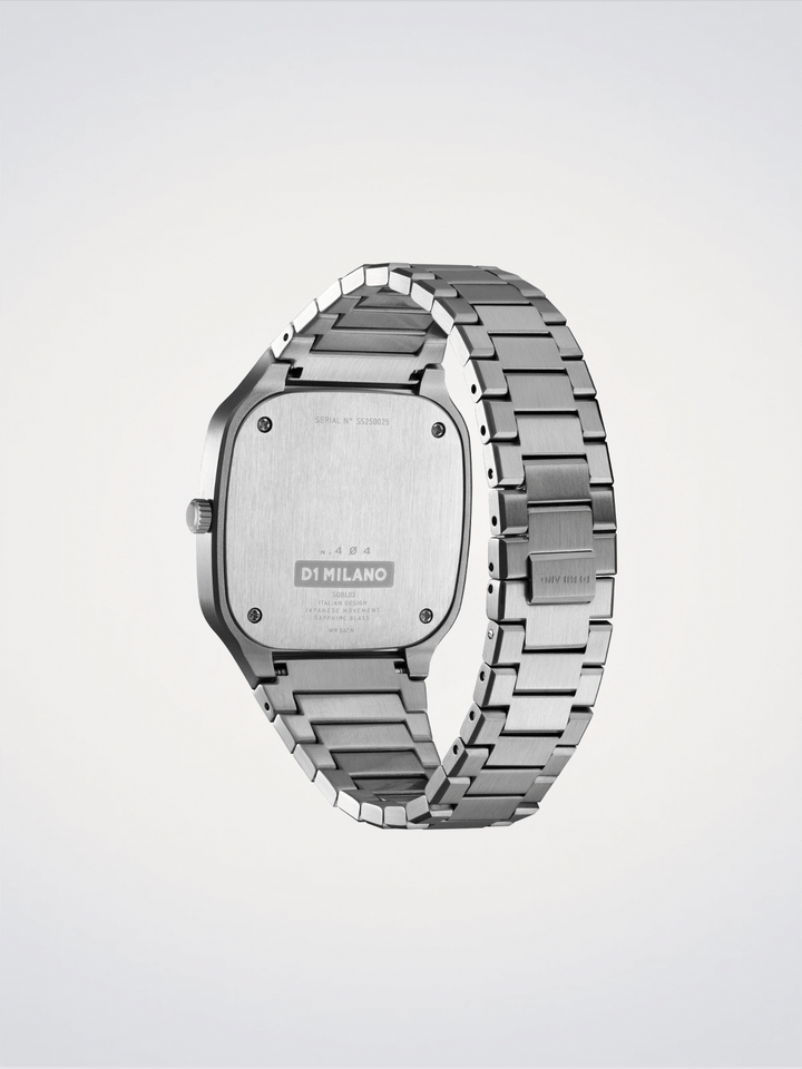D1 Milano Grauer Rahmen, quadratisch, 37 mm, D1-SQBJ10
