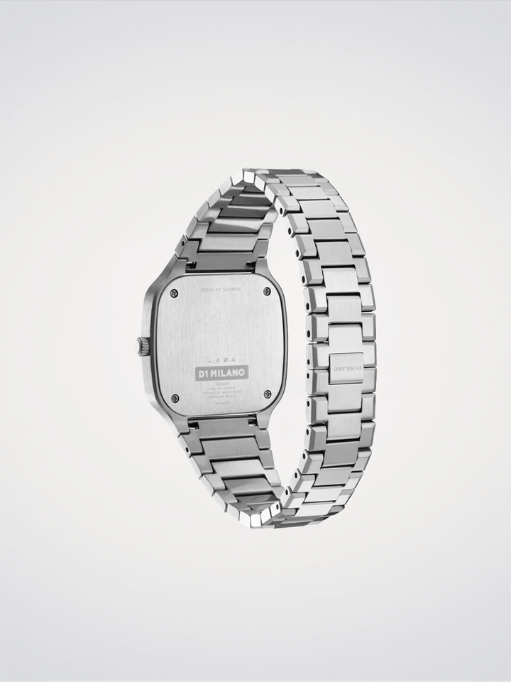 D1 Milano Disco Grey Square 32 mm D1-SQBL01