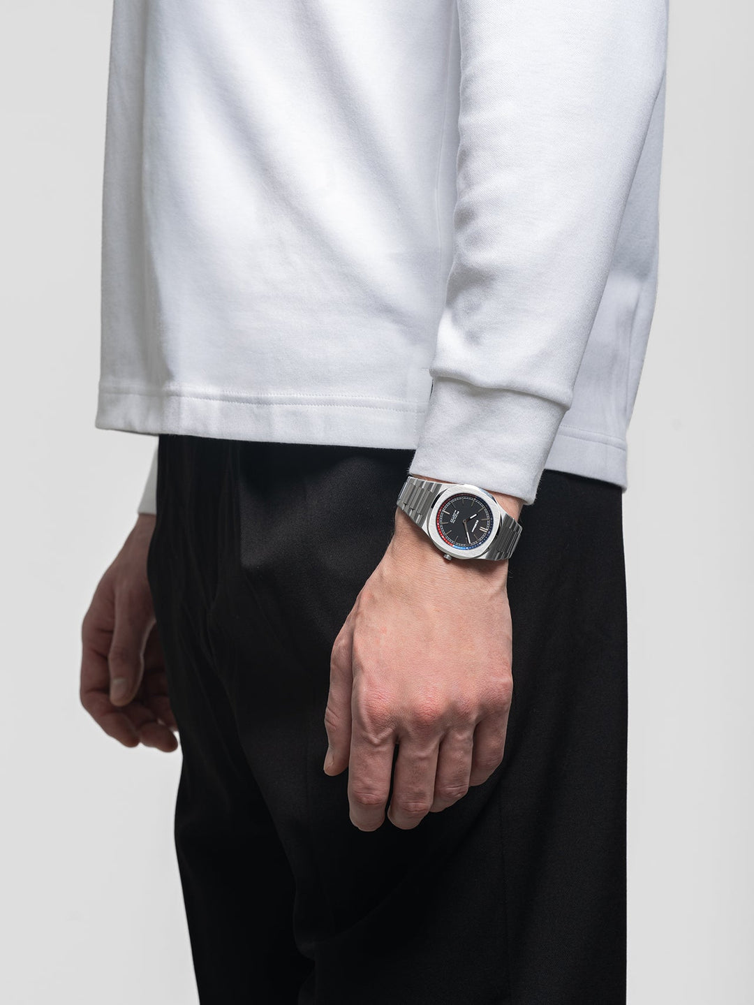 D1 Milano Classic Oxymor Ultradünne Uhr 39 mm D1-UHBJ06