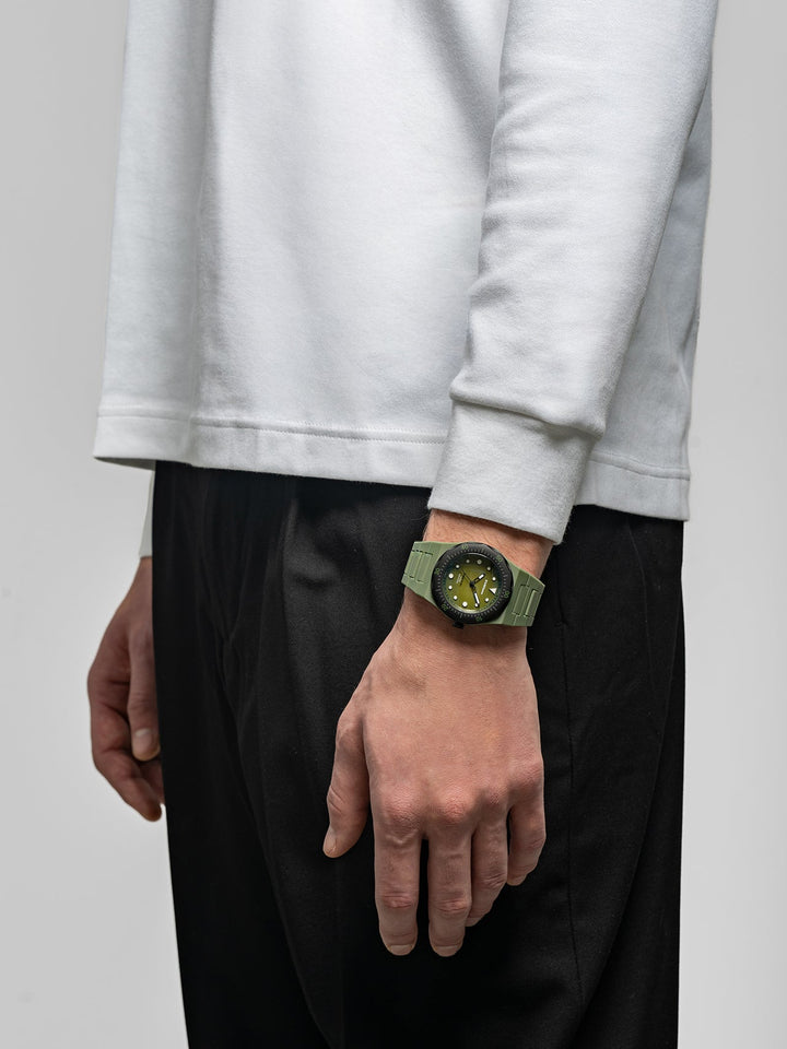 D1 Milano Lagoon Taucheruhr Polycarbonat 40,5 mm D1-PDBJ04