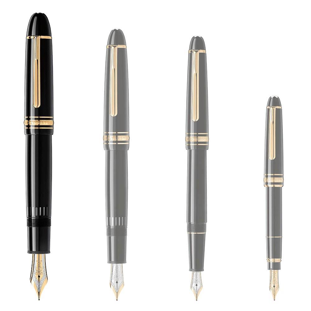Montblanc stilografica Meisterstück 149 finitura oro punta M 132113