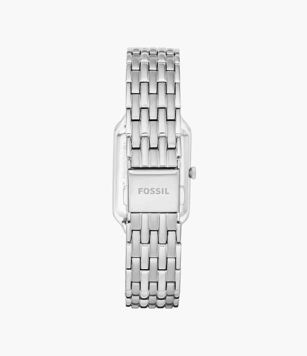Fossil Uhr Raquel 23mm Silber Quarz Edelstahl ES5221
