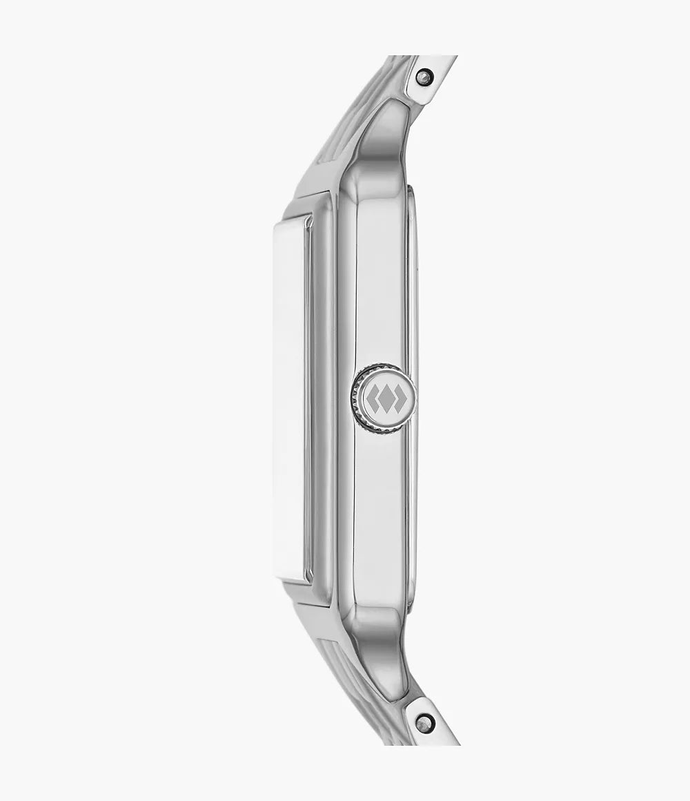 Fossil Uhr Raquel 23mm Silber Quarz Edelstahl ES5221