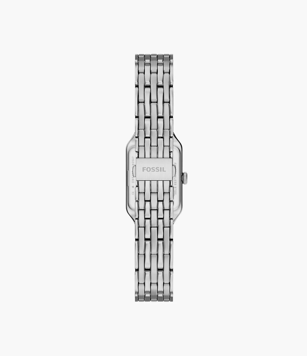 Fossile Uhr Raquel Mini 18 mm Silber Quarzstahl ES5469