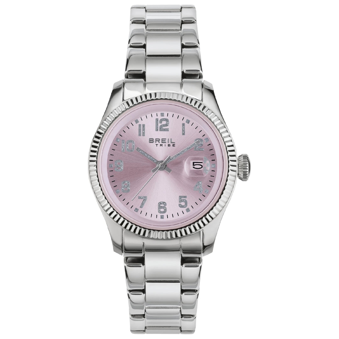 Montre Breil Classic Elegance 30mm acier quartz rose EW0627