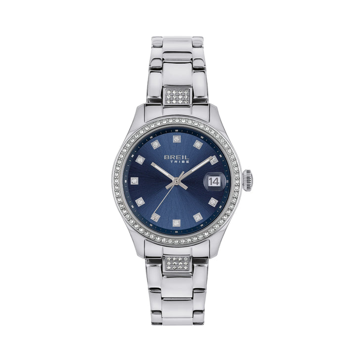 Breil Classic Elegance Uhr 32 mm blauer Quarzstahl EW0723