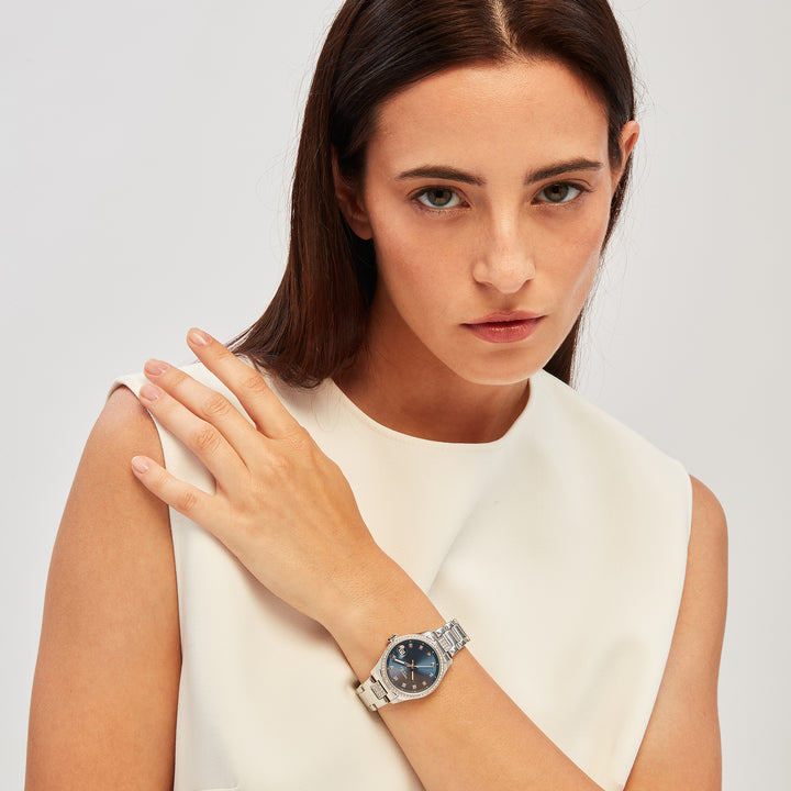 Breil Classic Elegance Uhr 32 mm blauer Quarzstahl EW0723