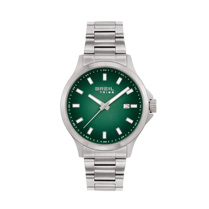 Breil Uhr Kai 41 mm grüner Quarzstahl EW0781