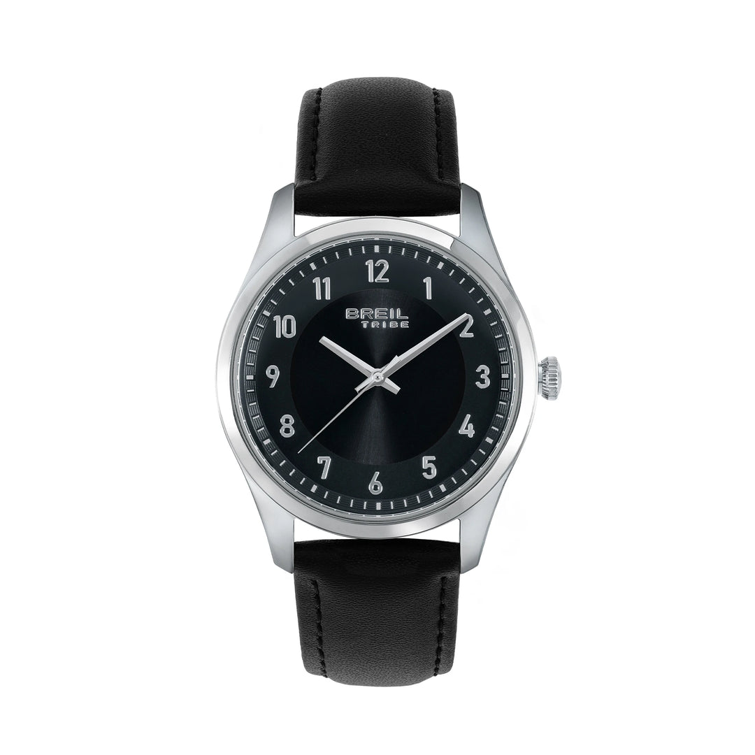Breil Refine watch 39mm black quartz steel EW0791