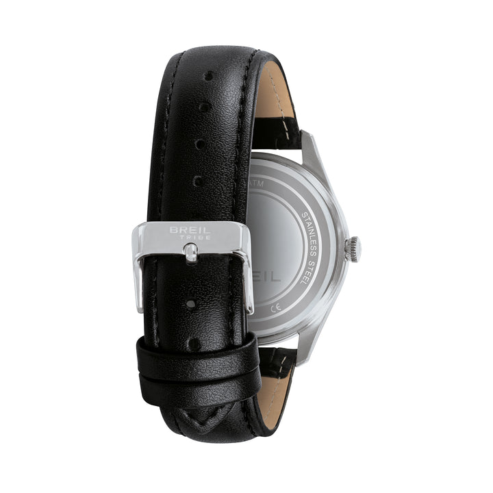 Breil Refine watch 39mm black quartz steel EW0791