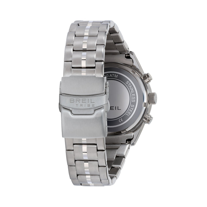 Breil Captain Chrono watch 42mm green quartz steel EW0796