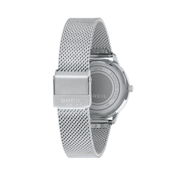 Breil Eye To Eye Uhr, 30 mm, burgunderroter Quarzstahl EW0804