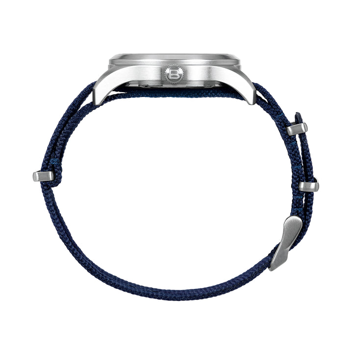 Breil watch Recon 39mm blue quartz steel EW0842