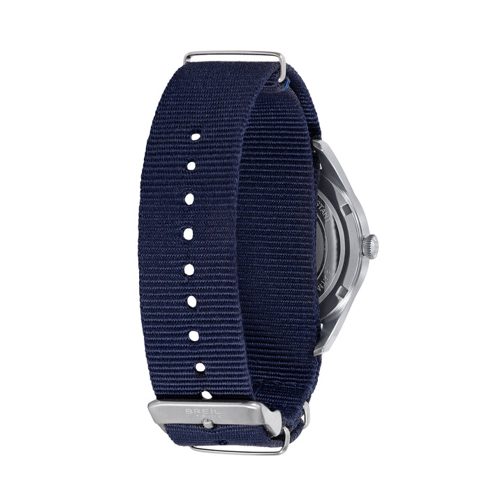 Breil watch Recon 39mm blue quartz steel EW0842