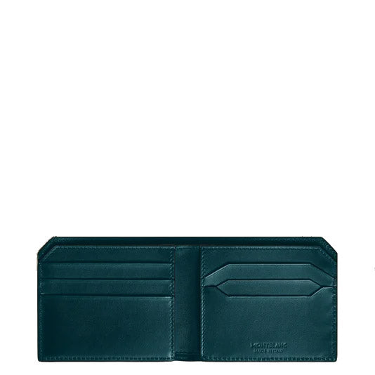 Montblanc Geldbörse 6 Fächer Soft Blue Legion 198743