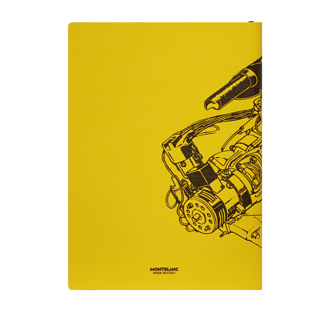 Montblanc Note Bloc # 146 A Ligne Montblanc Great Characters Enzo Ferrari Special Edition Giallo Modena 134717