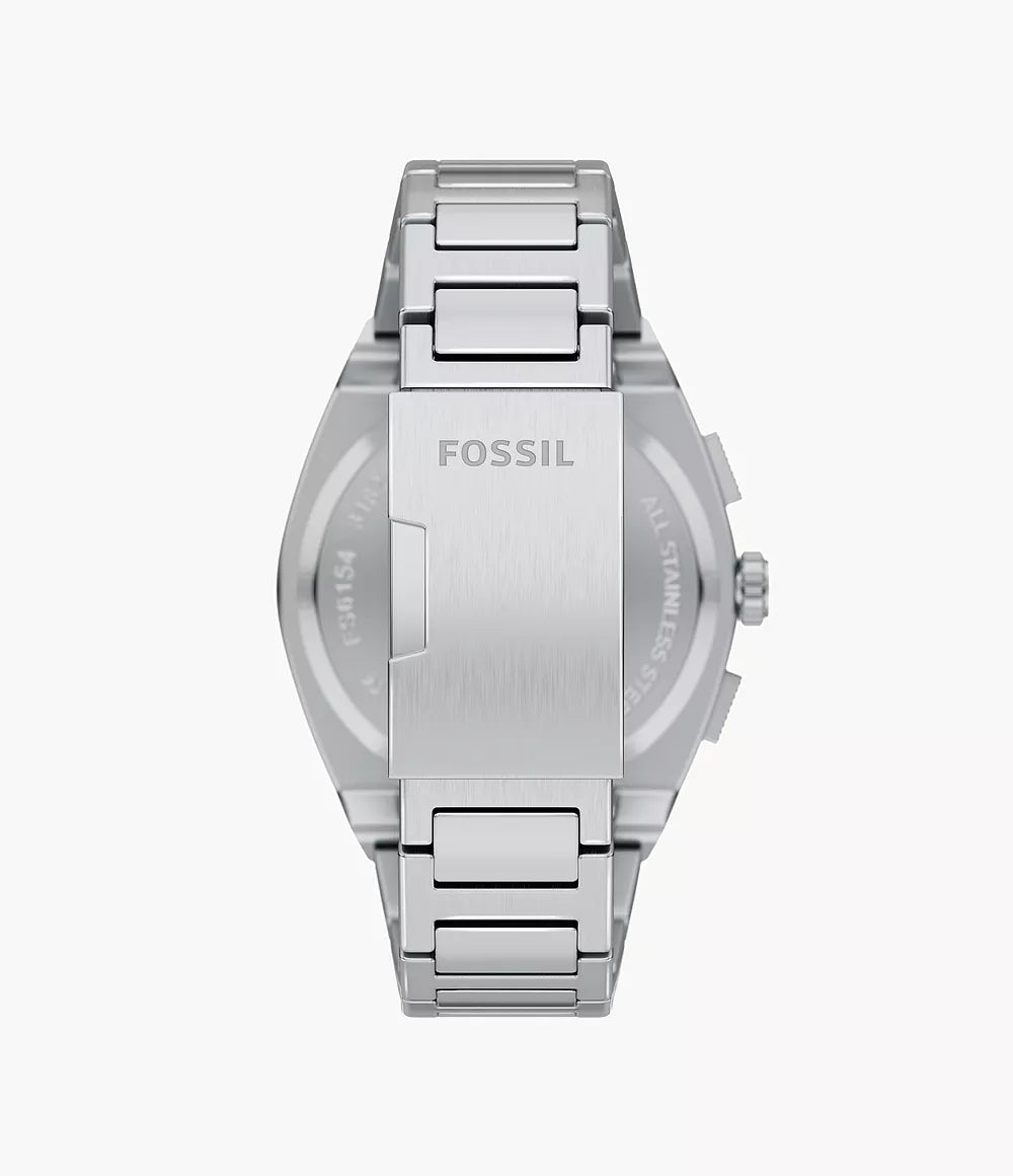 Fossil orologio Everett Chrono 44mm blu quarzo acciaio FS6154