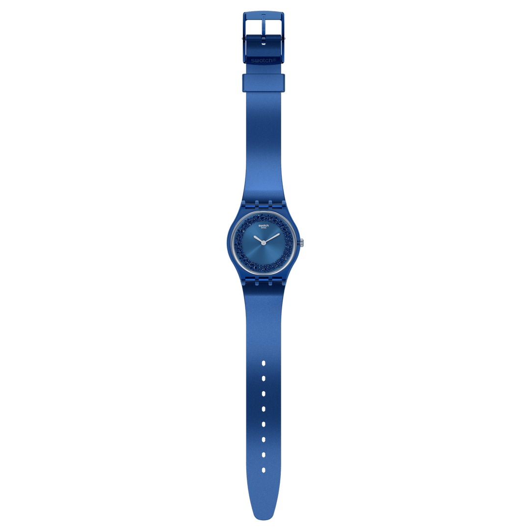 Swatch orologio SIDERAL BLUE Originals Gent 34mm GN269