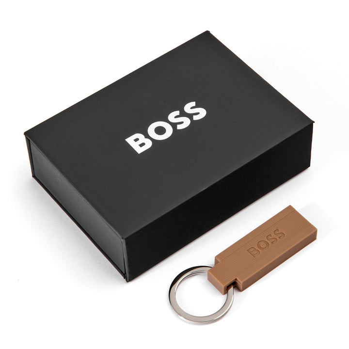 Hugo Boss Schlüsselanhänger Edge Iconic Camel HAK421X