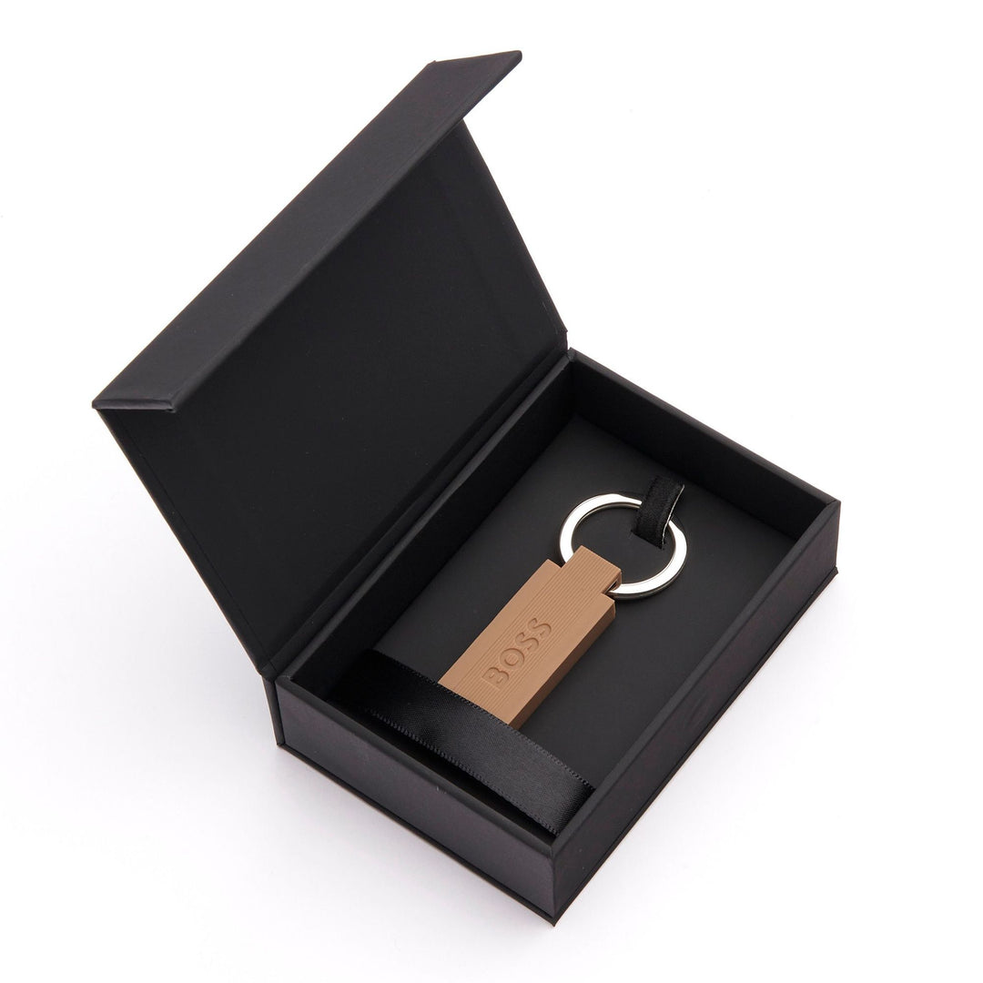 Hugo Boss Schlüsselanhänger Edge Iconic Camel HAK421X