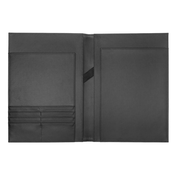 Hugo Boss A4 Monogram Folder Black HDF412A