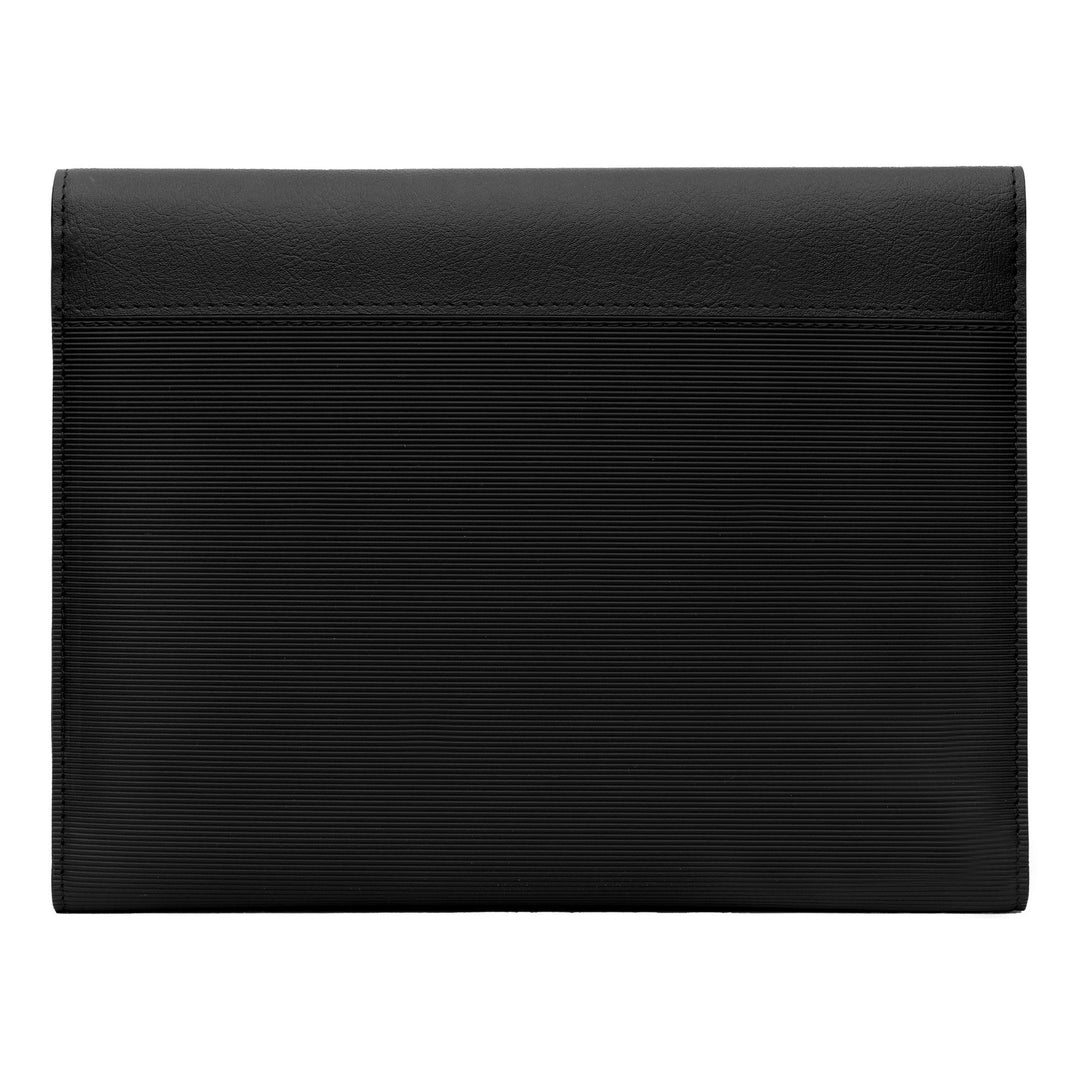 Hugo Boss Cartella A5 Pinstripe Nero HDM210A