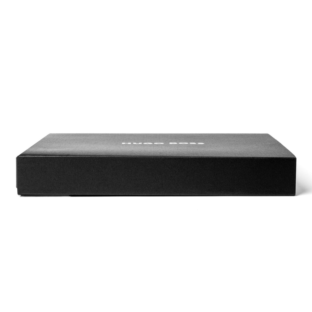 Hugo Boss Cartella A5 Pinstripe Nero HDM210A