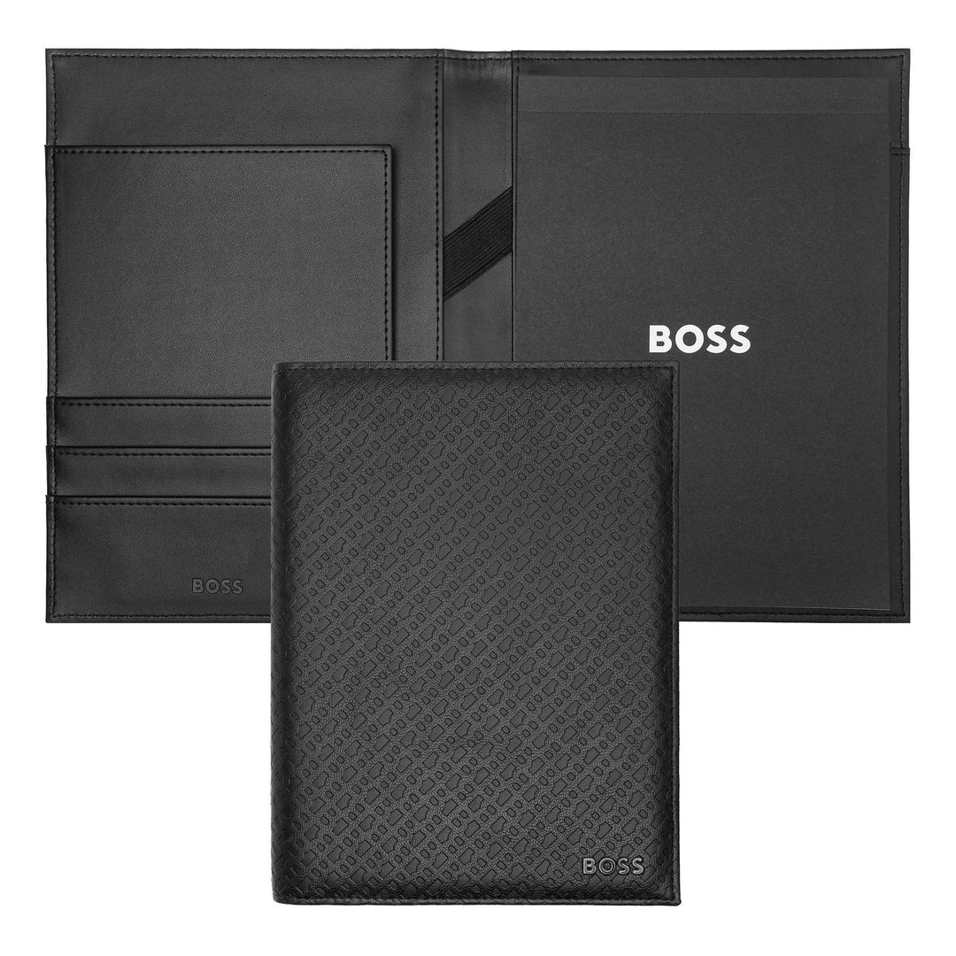 Hugo Boss Cartella A5 Monogramma Nero HDM412A