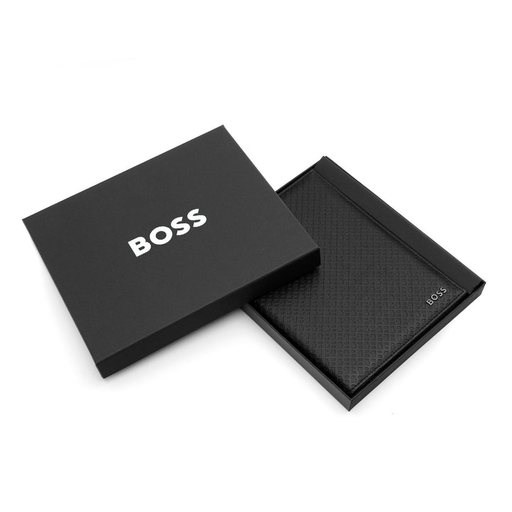 Hugo Boss Cartella A5 Monogramma Nero HDM412A