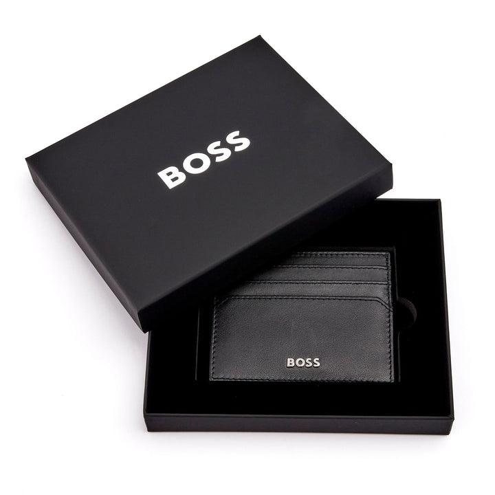 Hugo Boss Porte-Cartes Classique Lisse Noir HLC403A