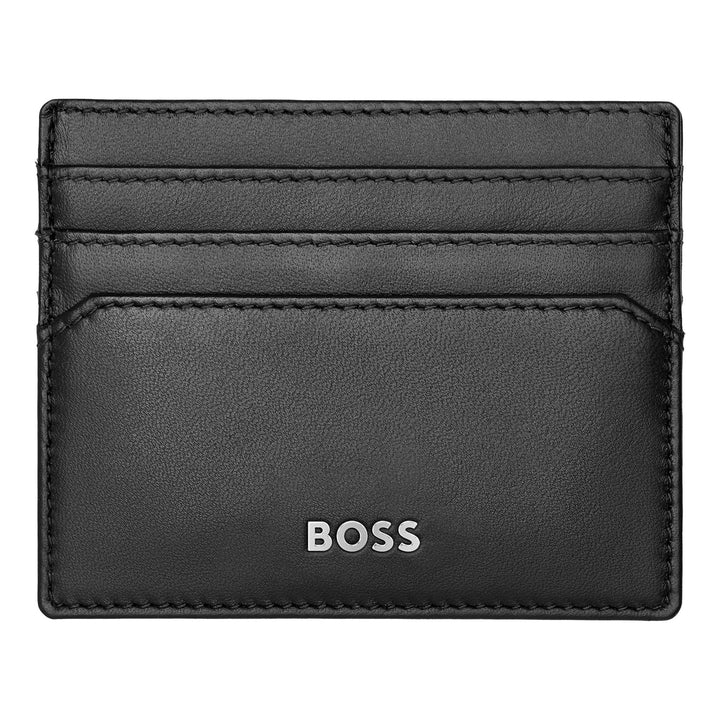 Hugo Boss Porte-Cartes Classique Lisse Noir HLC403A