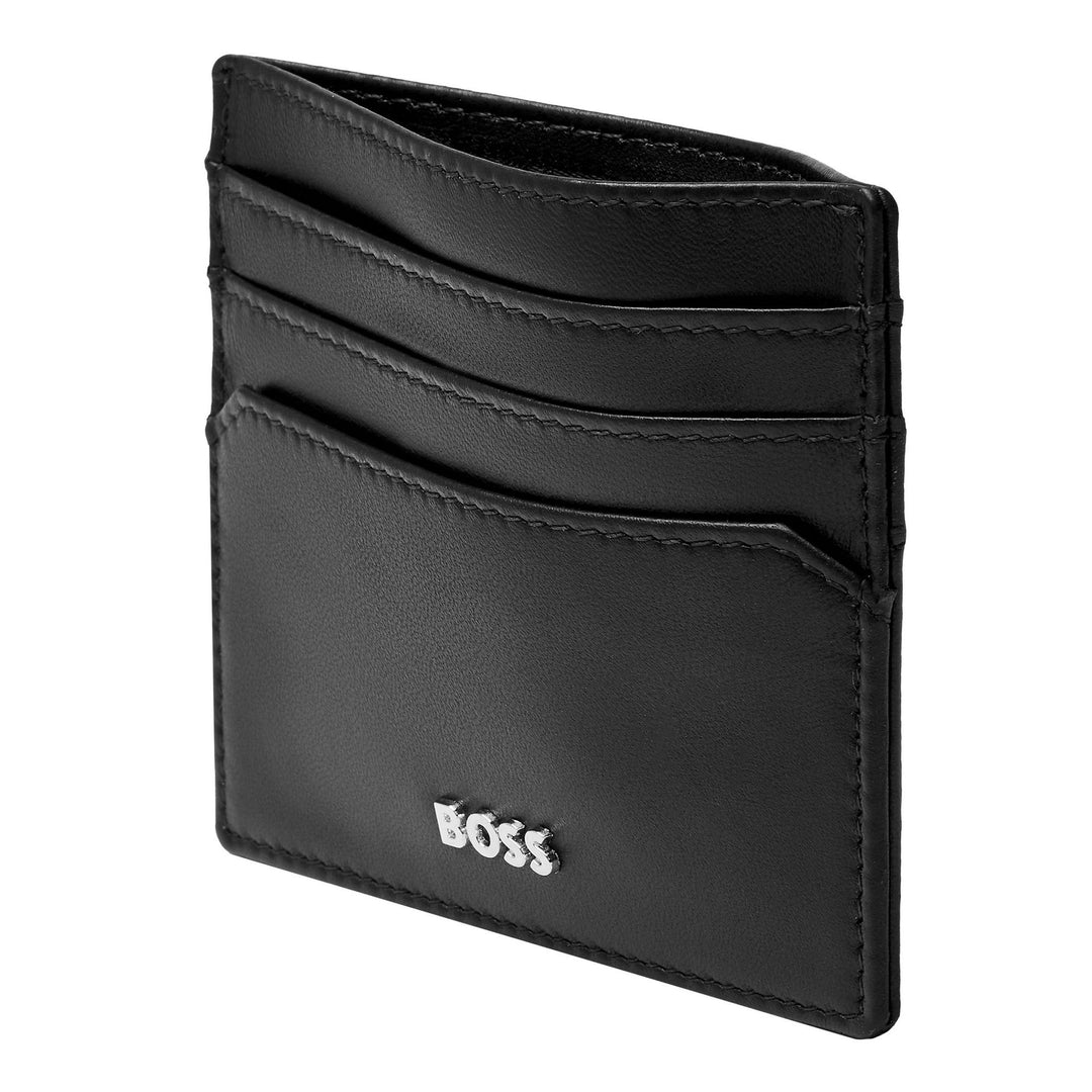 Hugo Boss Porte-Cartes Classique Lisse Noir HLC403A