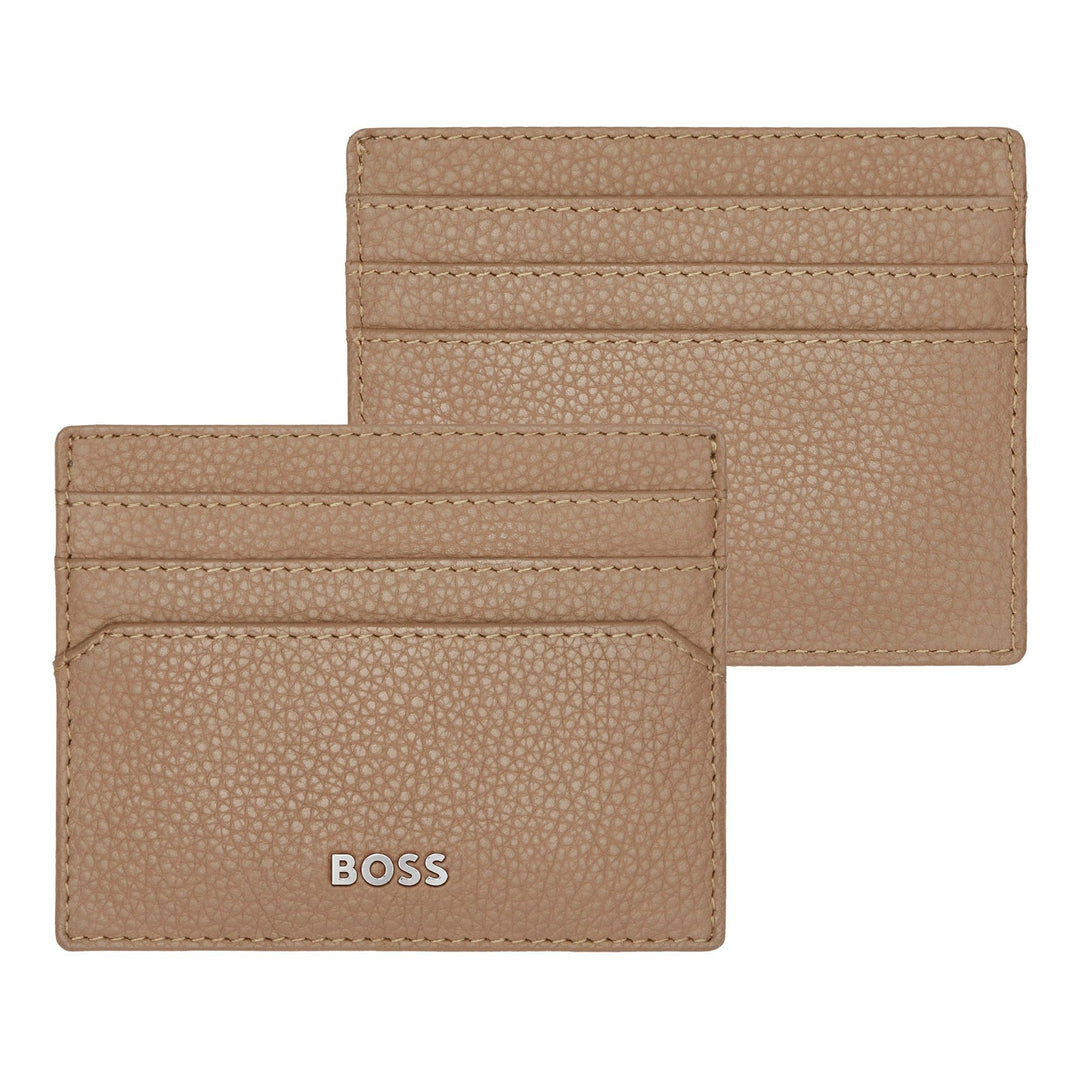 Hugo Boss Porta carte Classico Granato Cammello HLC416X