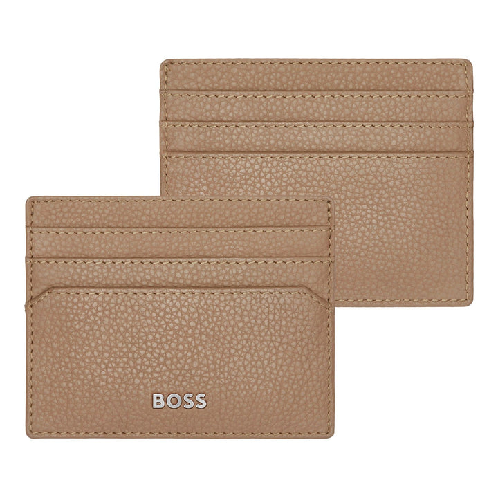 Hugo Boss Porta carte Classico Granato Cammello HLC416X