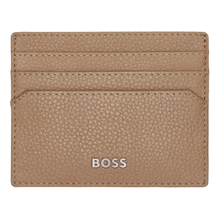 Hugo Boss Porta carte Classico Granato Cammello HLC416X