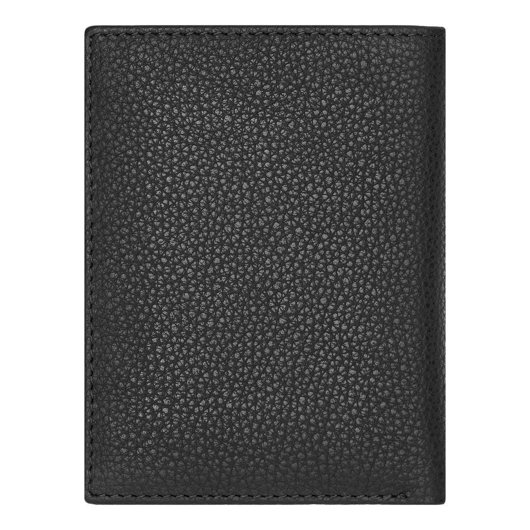 Hugo Boss Card Cards Folding Classic Grained Black Hle416a