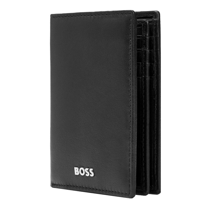 Hugo Boss Trifold Kartenhalter Classic Smooth Black HLF403A