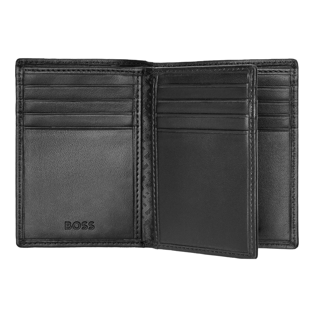 Hugo Boss Trifold Kartenhalter Classic Smooth Black HLF403A