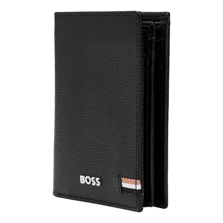 Hugo Boss Iconic Trifold Kartenhalter Schwarz HLF421A