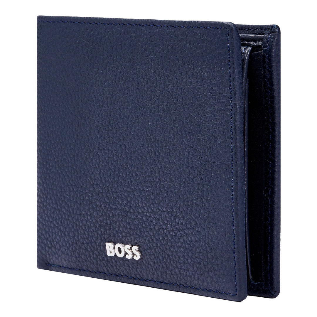 Hugo Boss Classic Grained Navy Geldbrieftasche HLM416N