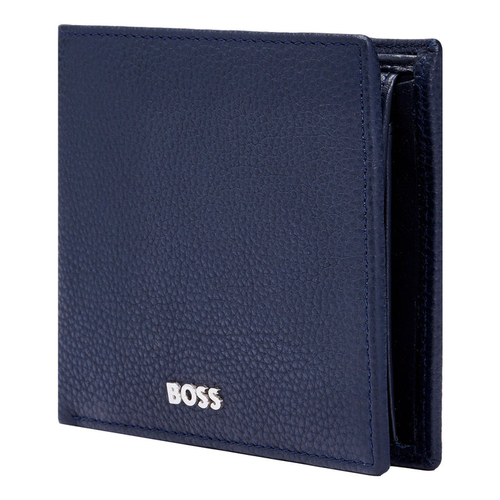 Hugo Boss Classic Grained Navy Geldbrieftasche HLM416N